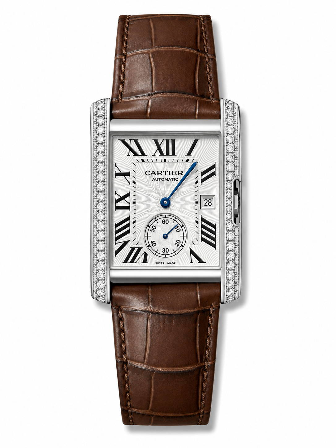 IMG-5723.png Cartier Tank Diamond Bezel Automatic 44mm - Image 1