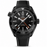 Omega Planet Ocean 600M CoAxial Master GMT Black 45.5 mm