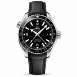 Omega Planet Ocean 600M CoAxial Master GMT Black 43.5