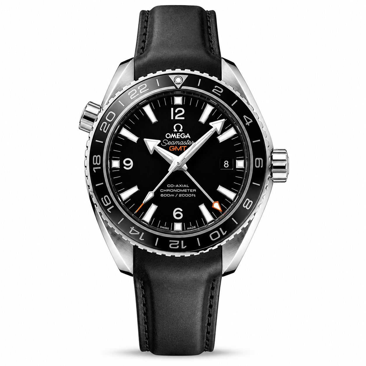 IMG-5747.png Omega Planet Ocean 600M CoAxial Master GMT Black 43.5 - Image 1