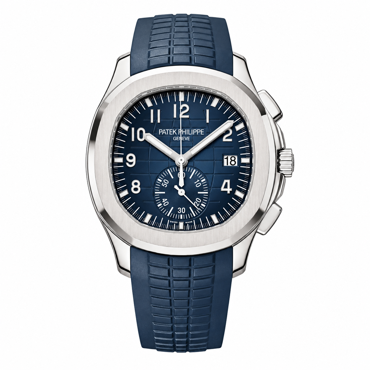 IMG-5871.png Patek Philippe Aquanaut Blue Chronograph - Image 1