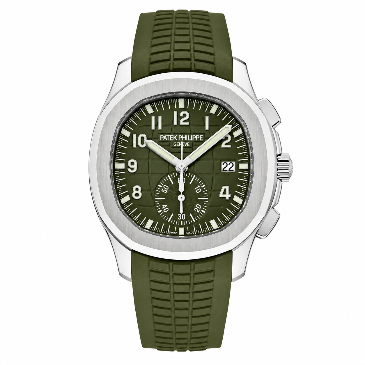 IMG-5873.png Patek Philippe Aquanaut Chronograph Khaki Green - Image 1