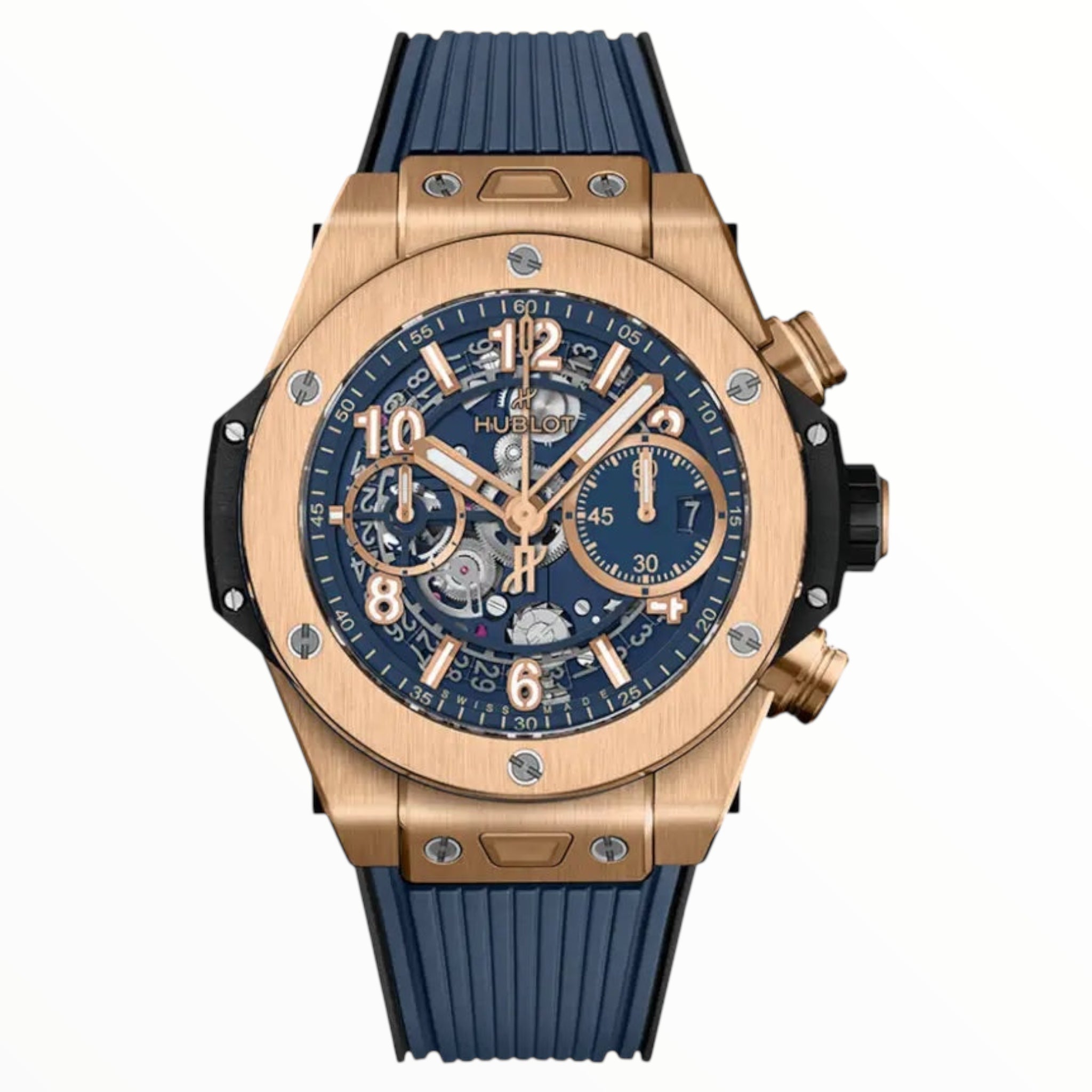IMG-5885.jpg Hublot Big Bang Unico King Gold Blue Big 42mm - Image 1