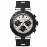 Bulgari Aluminium White Panda Dial Chronograph