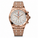 Breitling Chronomat RoseGold White Dial