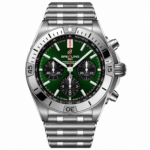 Breitling Chronomat Steel Green Dial