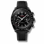 Omega SpeedMaster Dark Side of the Moon CoAxial Chronometer Chronograph Black Strap Red Fonts 44.25 mm