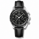 Omega Speedmaster Moonwatch Professional CoAxial Master Chronometer Chronograph Leather Strap 42 mm