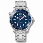 Omega Diver 300M CoAxial Master Chronometer Blue Dial 42 mm