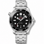 Omega Diver 300M CoAxial Master Chronometer Black Dial 42 mm