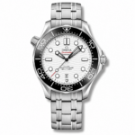 Omega Diver 300M CoAxial Master Chronometer White Dial 42 mm