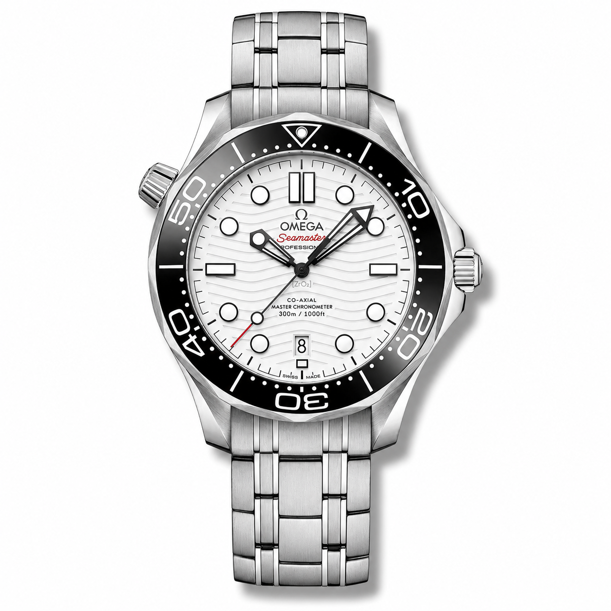 IMG-5955.png Omega Diver 300M CoAxial Master Chronometer White Dial 42 mm - Image 1