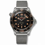 Omega Diver 300M CoAxial Master No Time To Die Black Dial 42 mm