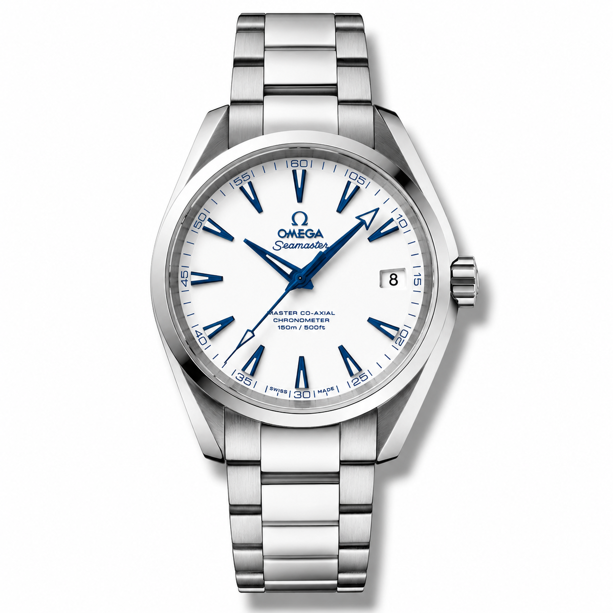 IMG-6004-1.png Omega Aqua Terra 150M CoAxial Master Chronometer White Dial 41mm - Image 1