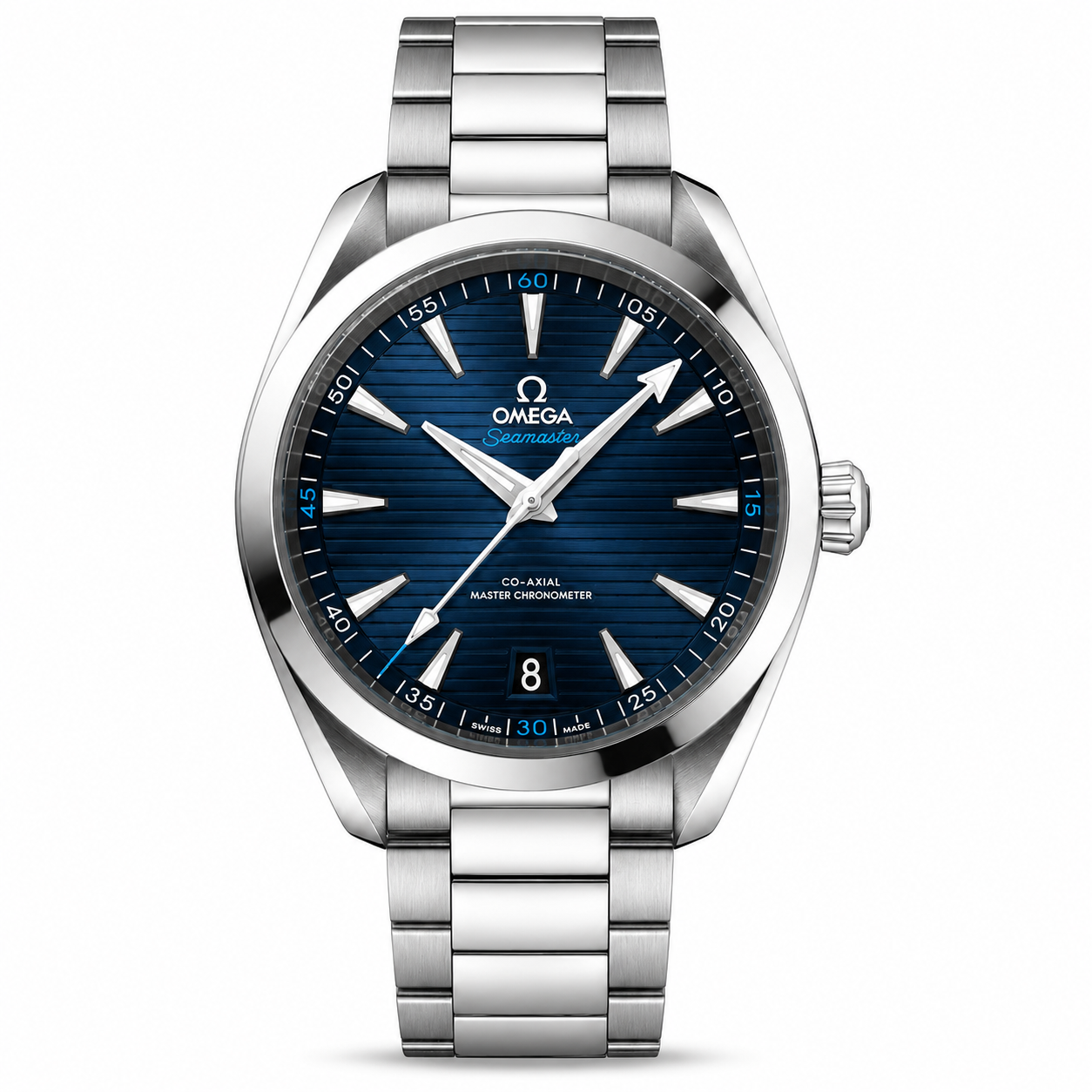 IMG-6009.png Omega Seamaster Aqua Terra Blue Dial - Image 1