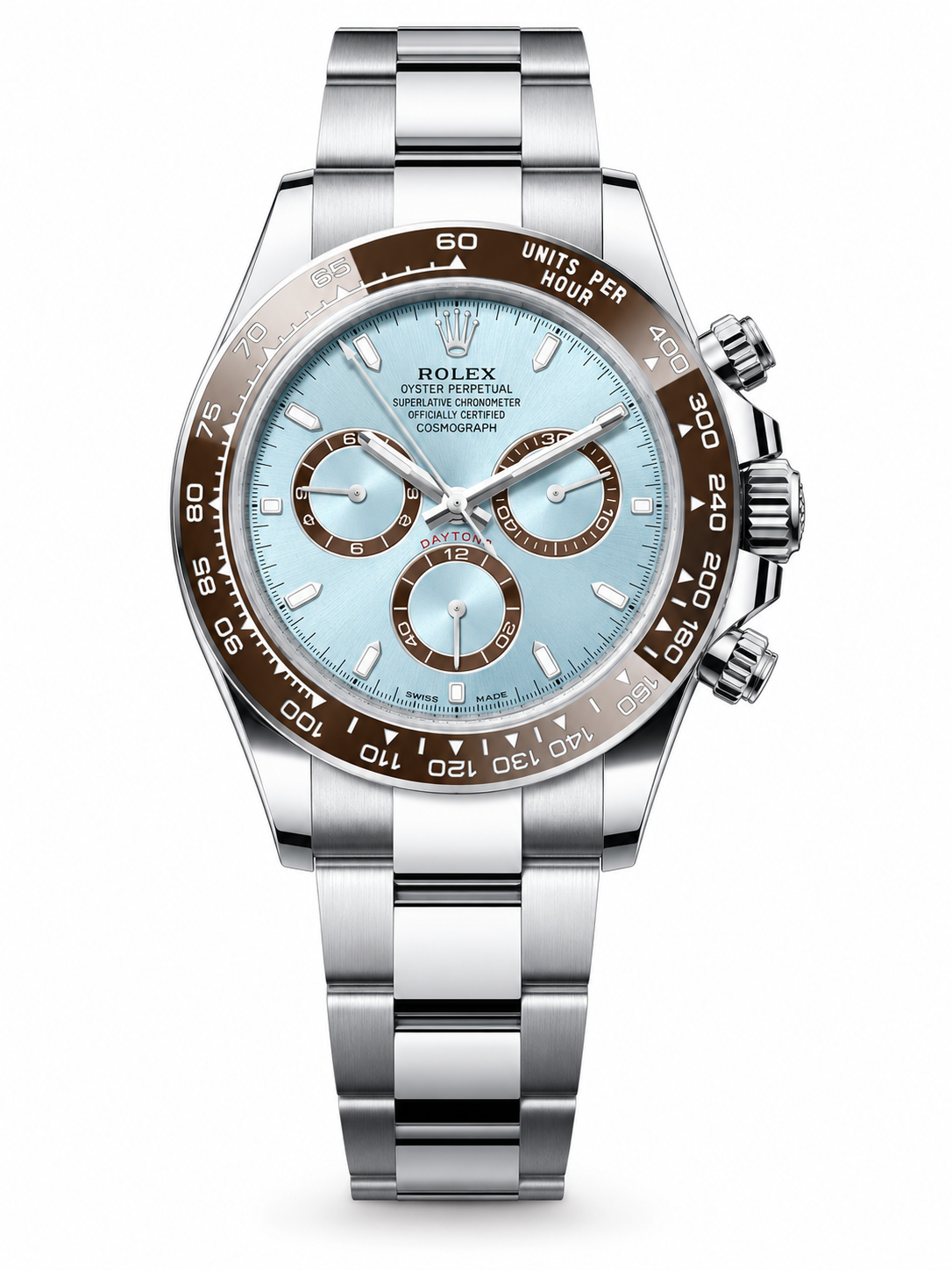 IMG-6011.png Rolex Daytona – Ice Blue Dial Chronograph (Steel Edition) - Image 1