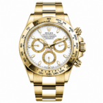 Rolex Daytona – Yellow Gold White Dial