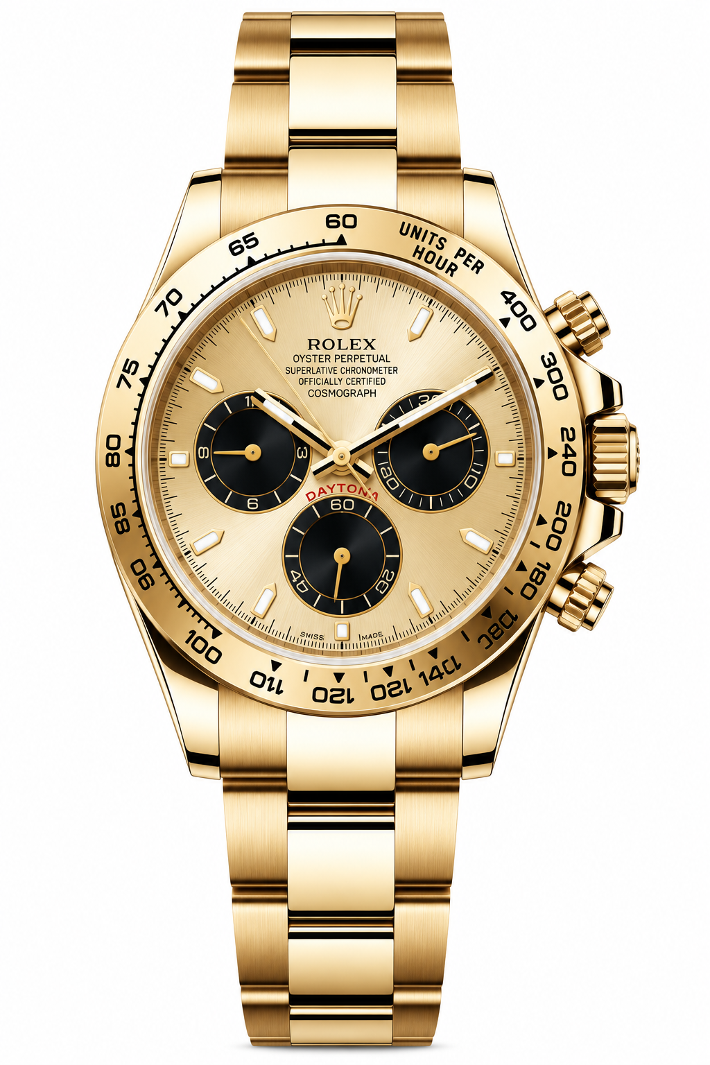 IMG-6074.png Rolex Daytona – Yellow Gold Panda DIAL - Image 1