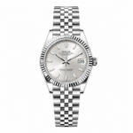 Date-Just Steel Silver Dial Jubilee 31MM