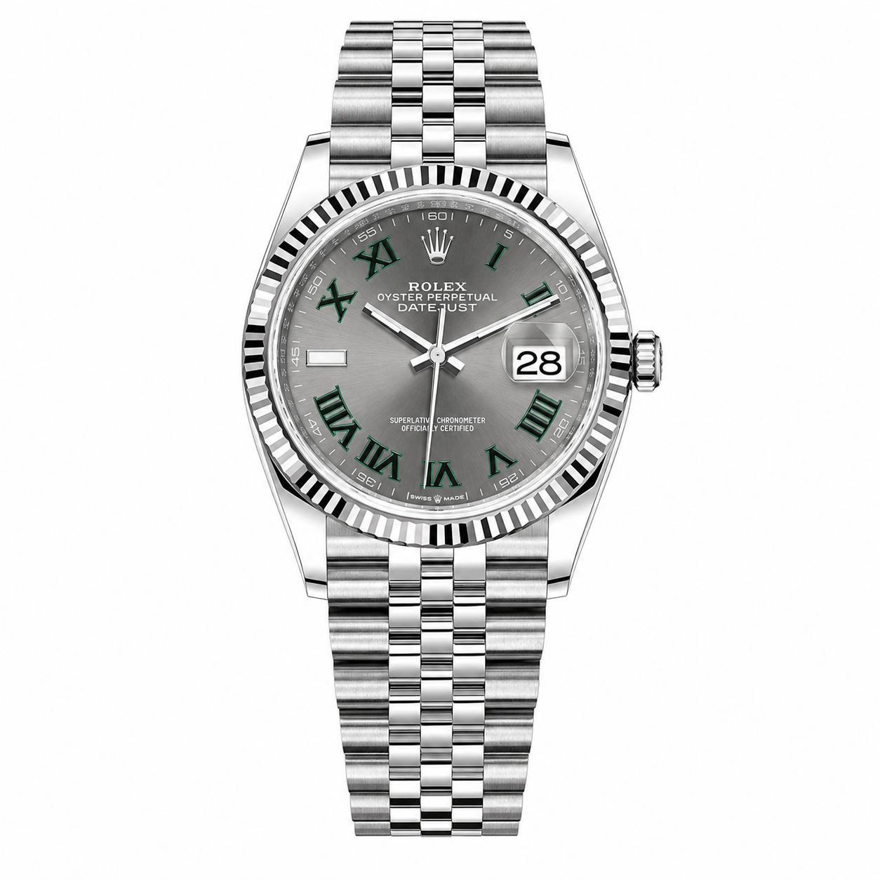 IMG-6171.png Rolex Datejust Wimbledon Steel Jubilee 36mm - Image 1