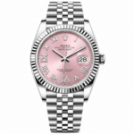 Rolex Datejust Steel Pink Dial Jubilee 36mm