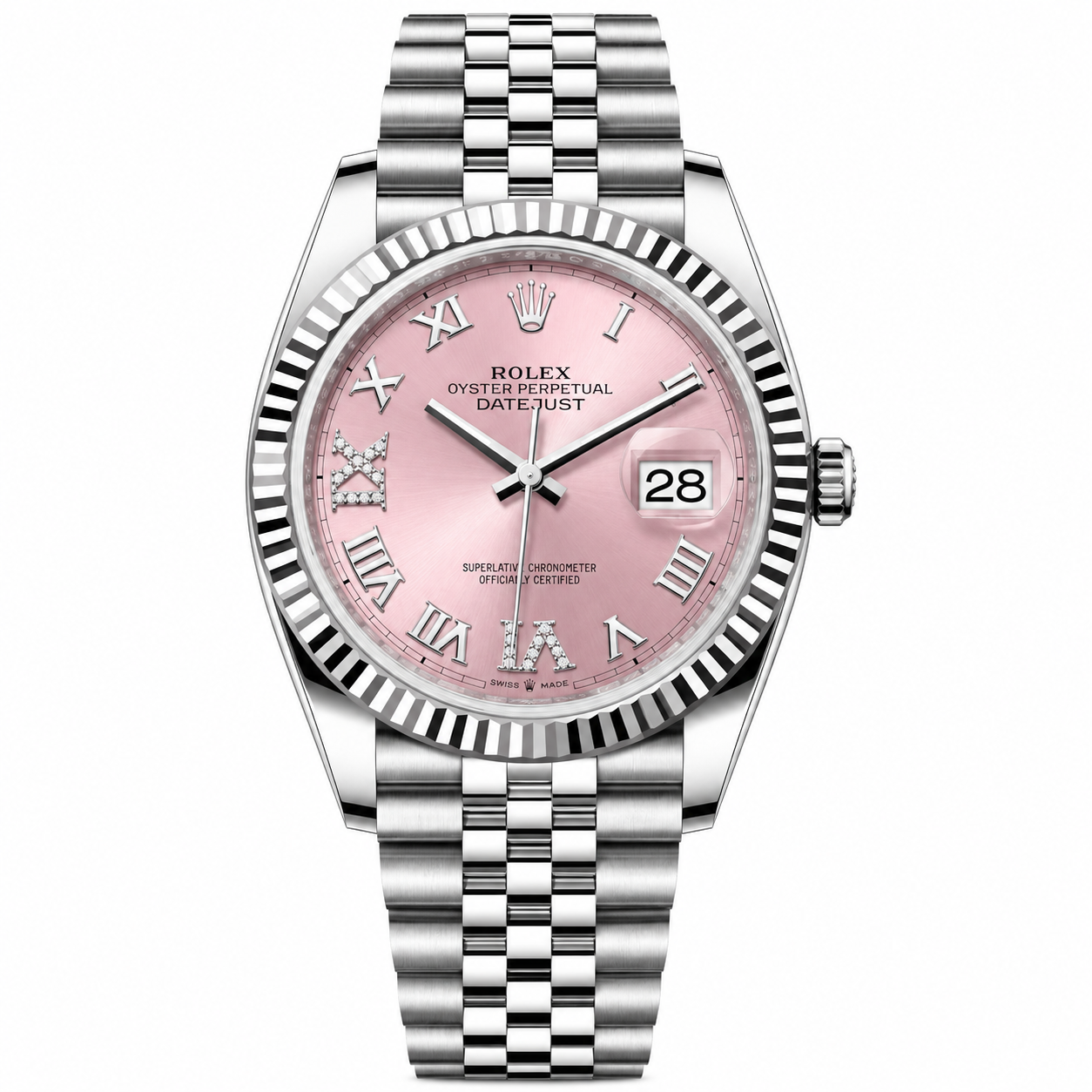 IMG-6228.png Rolex Datejust Steel Pink Dial Jubilee 36mm - Image 1