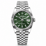 Rolex Datejust Green Forest Dial Jubilee 36mm