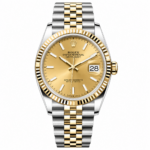 Rolex Datejust Two-Tone Champagne Dial Jubilee 36mm