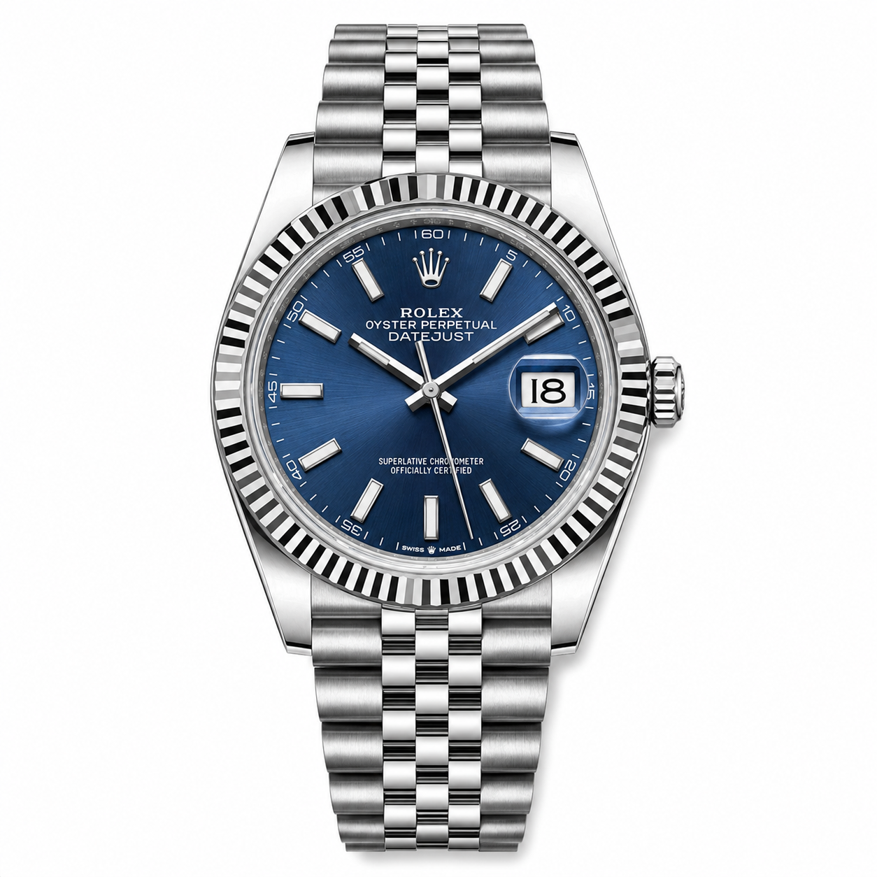 IMG-6254.png Rolex Datejust Blue Dial 41mm Jubilee - Image 1