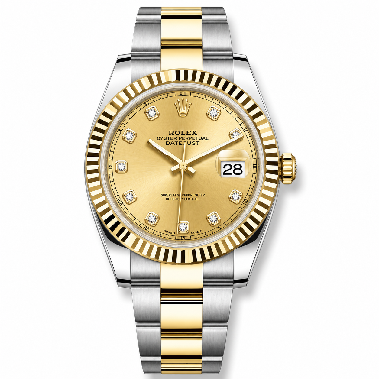 IMG-6265.png Rolex Datejust Gold Diamond 41mm Oyster - Image 1