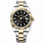 Rolex Datejust Black Dial 41mm Oyster