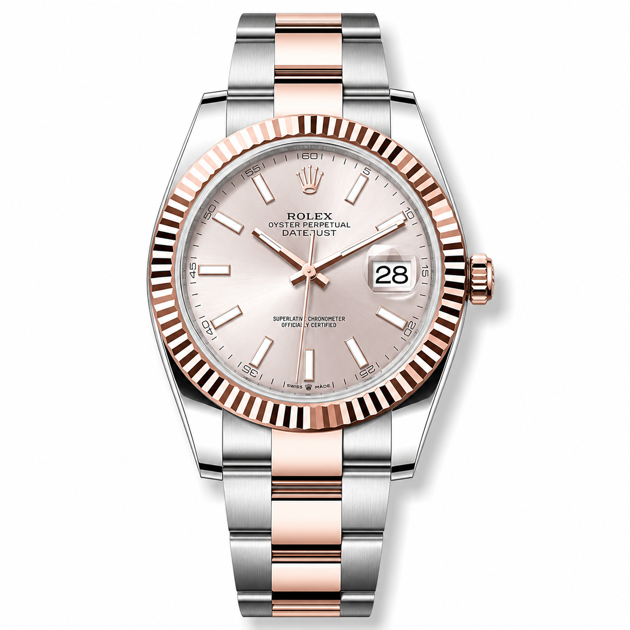 IMG-6270.png Rolex Datejust Sundust Rose Gold 41mm Oyster - Image 1