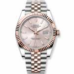 Rolex Datejust Sundust Rose Gold 41mm Jubilee