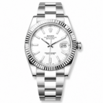 Rolex Datejust White Dial 41mm Oyster