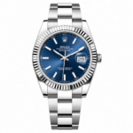 Rolex Datejust Blue Dial 41mm Oyster