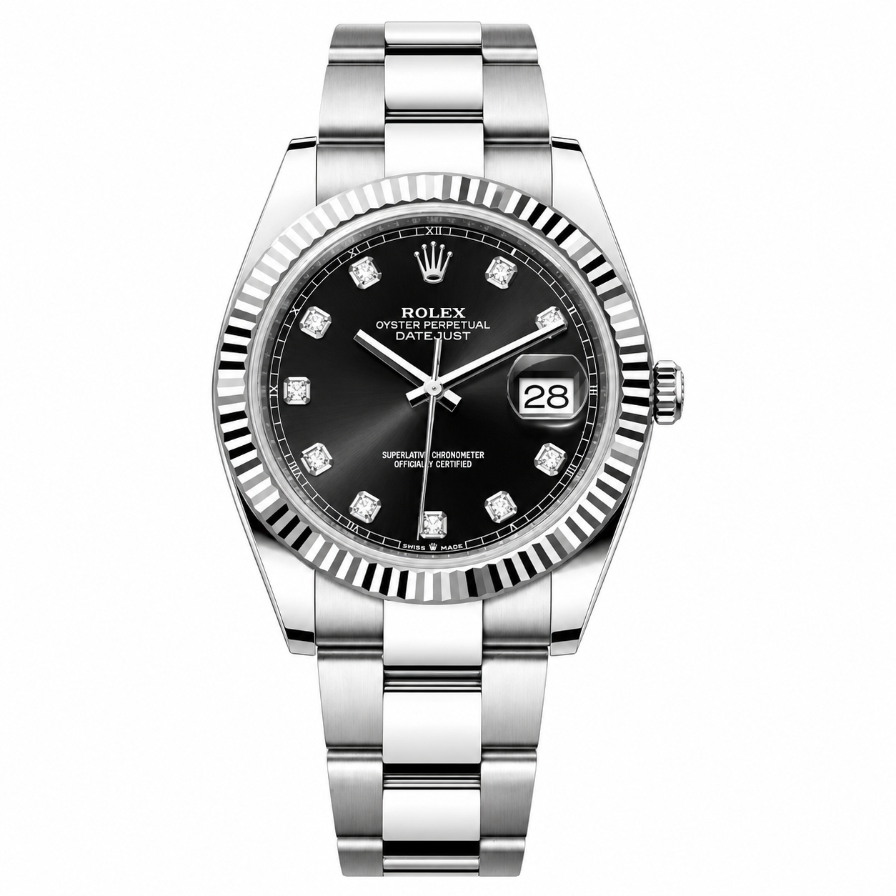 IMG-6281.png Rolex Datejust Black Diamonds Dial 41mm Oyster - Image 1
