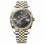Rolex Datejust Wimbledon Dial Yellow Gold Jubilee 41mm