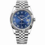 Rolex Datejust Blue Roman Dial Jubilee 41mm