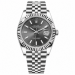 Rolex Datejust Slate Grey Dial Jubilee 41mm