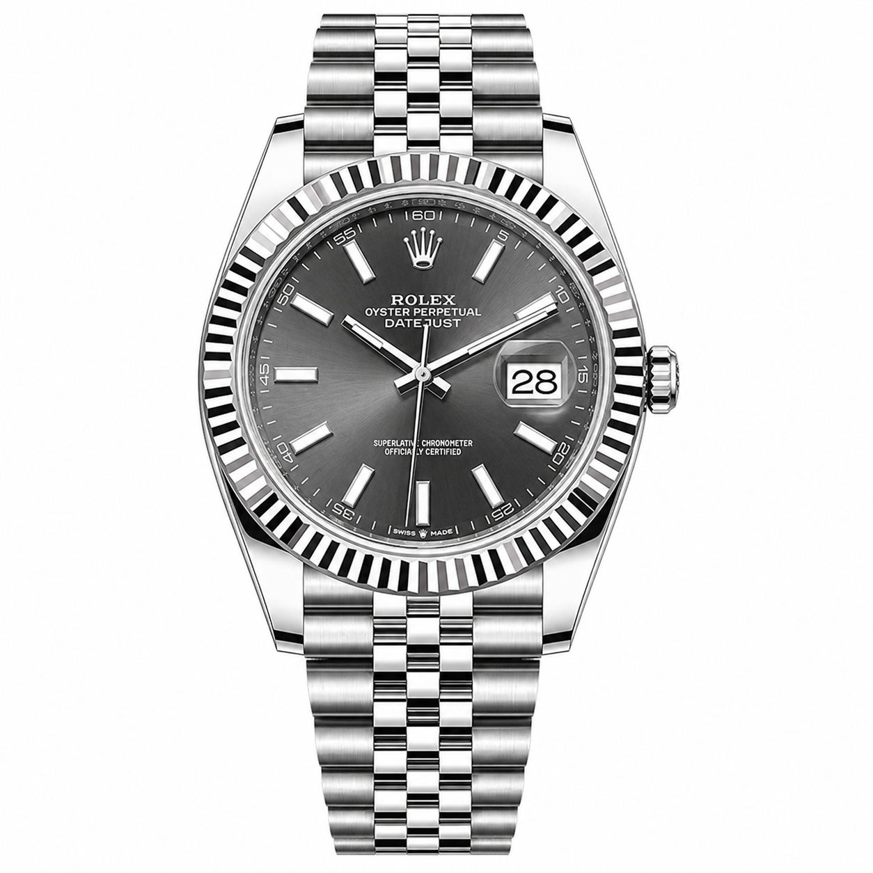 IMG-6319.png Rolex Datejust Slate Grey Dial Jubilee 41mm - Image 1