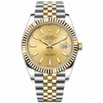 Rolex Datejust Champagne Dial Two-Tone Jubilee 41mm