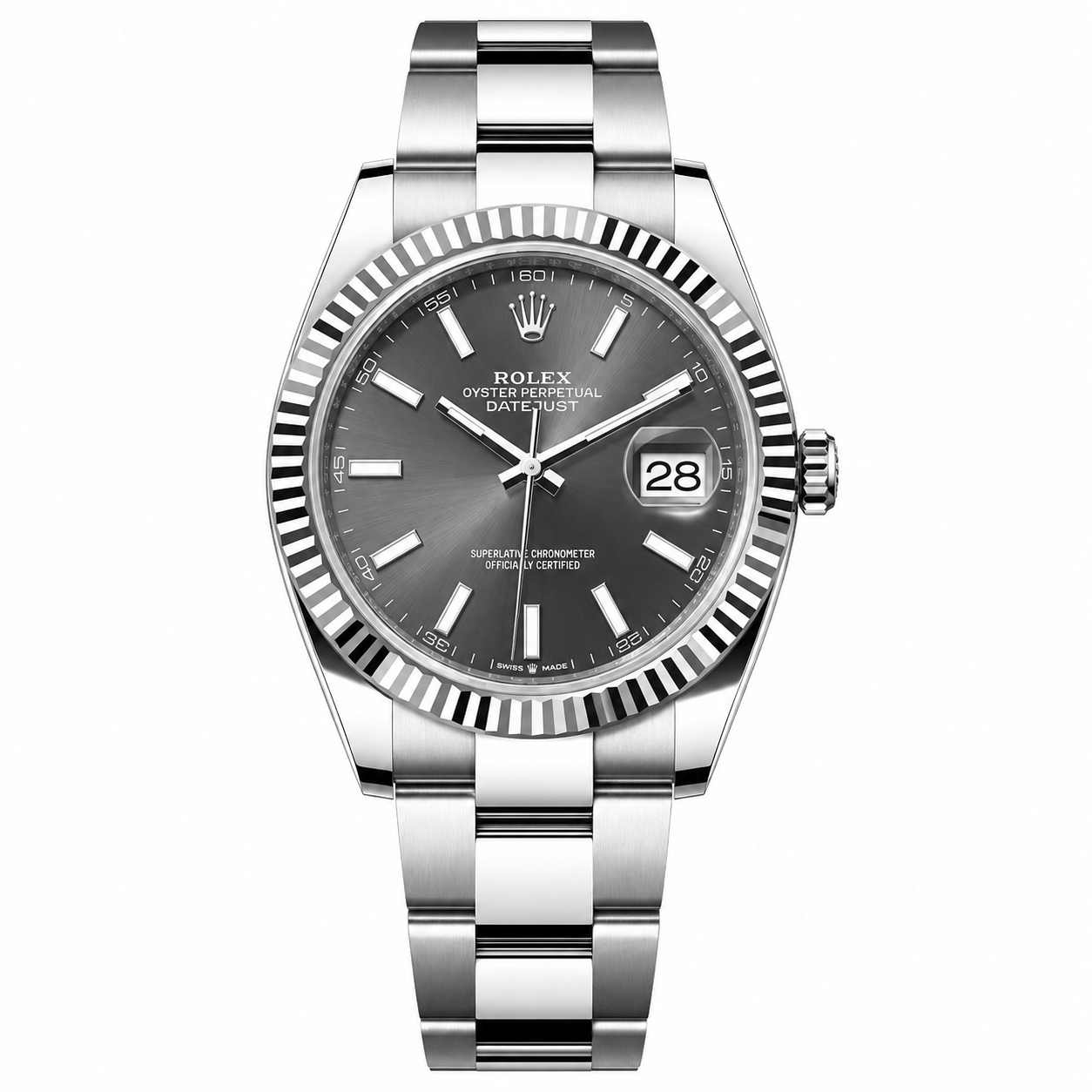 IMG-6322.png Rolex Datejust Slate Grey Dial Oyster 41mm - Image 1