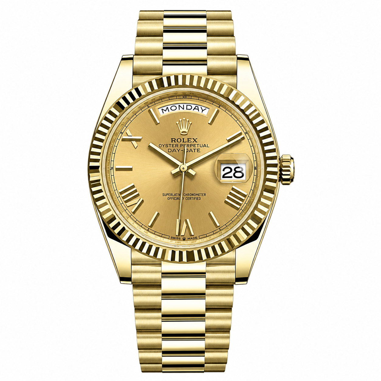 IMG-6368.png Rolex Day-Date Yellow Gold President 40mm - Image 1