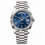 Rolex Day-Date Blue Dial President 40mm