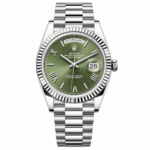 Rolex Day-Date Olive Green Dial President 40mm