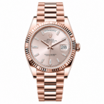 Rolex Day-Date Diamond Dial Rose Gold President 40mm