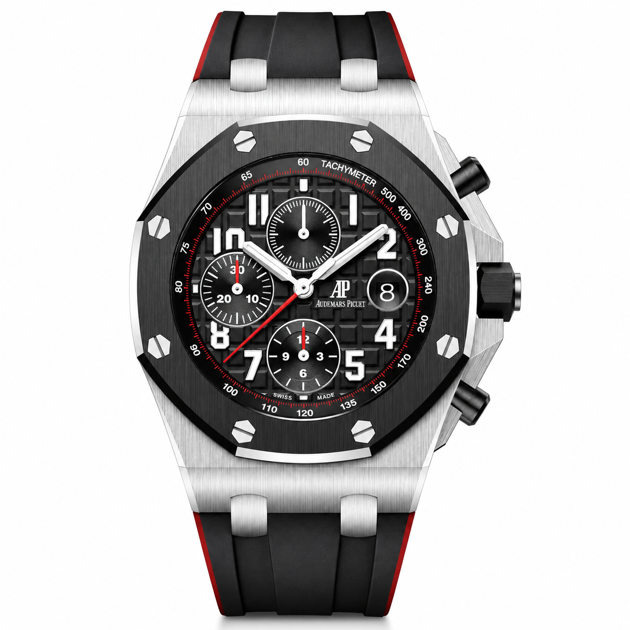 IMG-6439.png Audemars Piguet Royal Oak Offshore Chronograph Black & Red 44mm - Image 1
