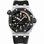 Audemars Piguet Royal Oak Offshore Diver — Black / Silver Monochrome Edition