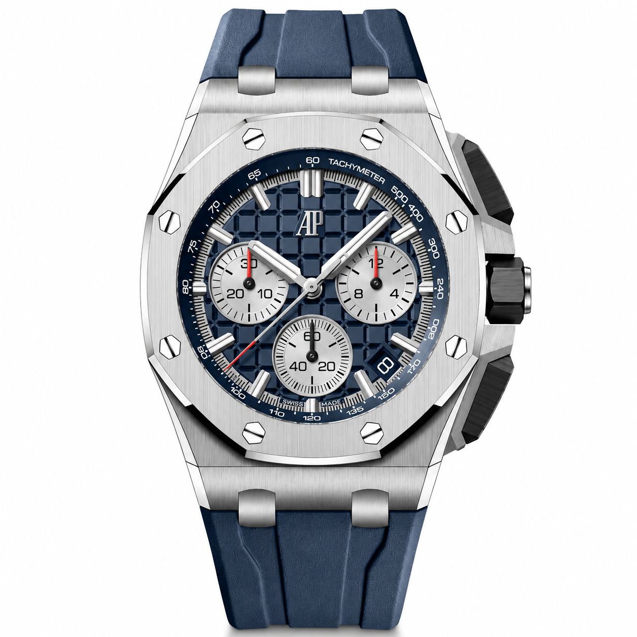 IMG-6482.png Audemars Piguet Royal Oak Offshore Chronograph — Blue / Silver Sport Edition - Image 1