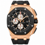 Audemars Piguet Royal Oak Offshore Chronograph — Rose Gold / Black “Casino Royals” Edition